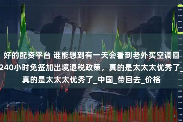 好的配资平台 谁能想到有一天会看到老外买空调回去！这个老外入境240小时免签加出境退税政策，真的是太太太优秀了_中国_带回去_价格